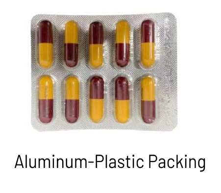 Alu blister 2025 packaging