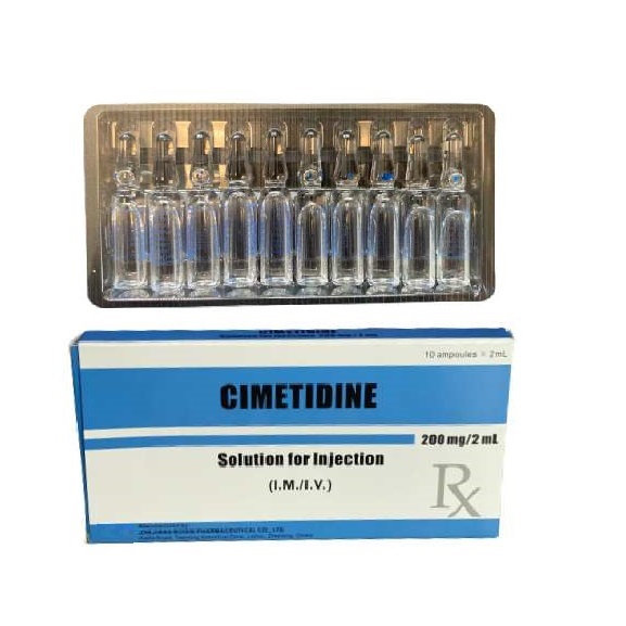 Cimetidine injection 200mg, 300mg manufacturers, suppliers, exporters in China