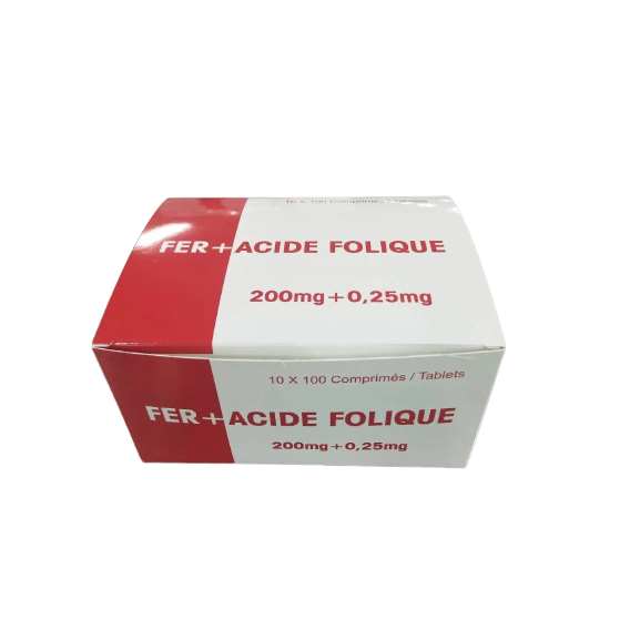 Ferrous Sulfate and Folic Acid Tablets