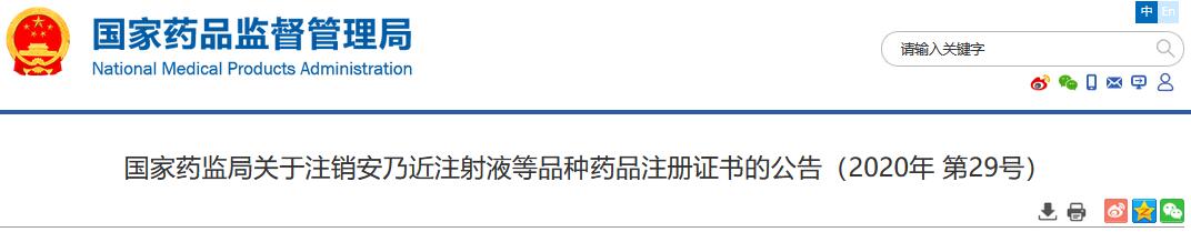 Metamizole Sodium Injection Licence Cancellation in China